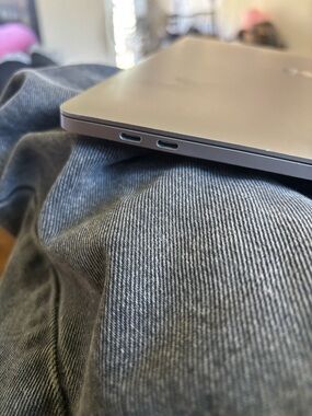 Apple Space Gray Laptop with USB-C Ports